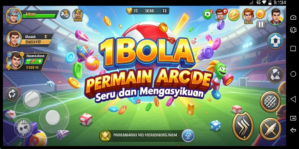 Tampilan gameplay 11BOLA yang penuh aksi dan seru.