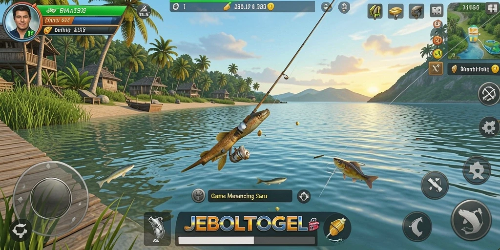 Tangkapan ikan yang mengesankan dalam gameplay JEBOLTOGEL.