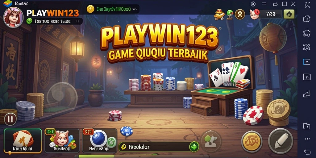 Screenshot menunjukkan gameplay seru dari PLAYWIN123.