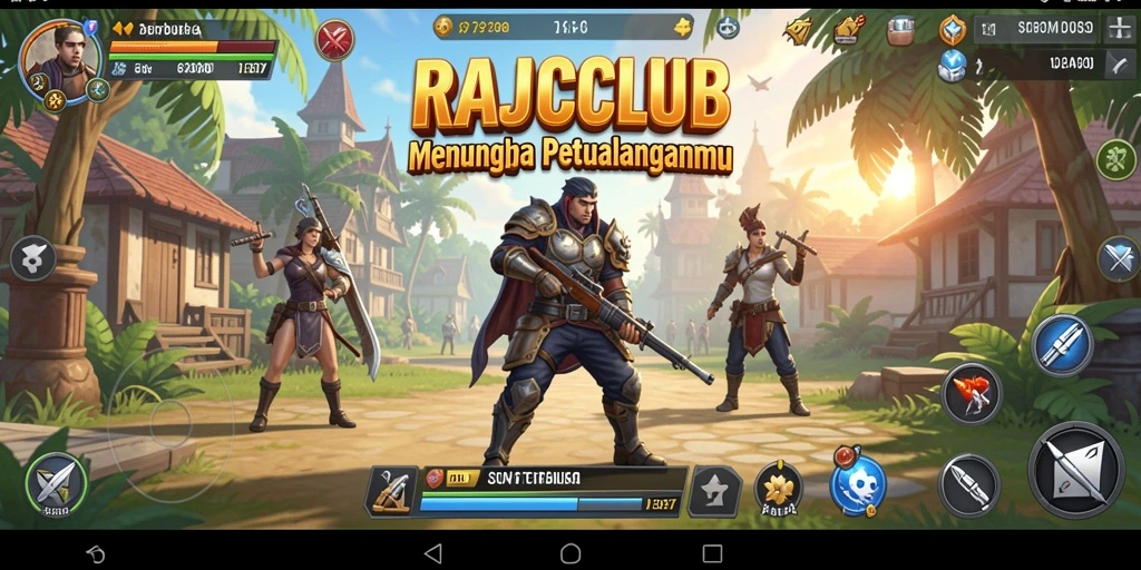 Tangkapan layar fitur gameplay Open World yang menampilkan eksplorasi luas.
